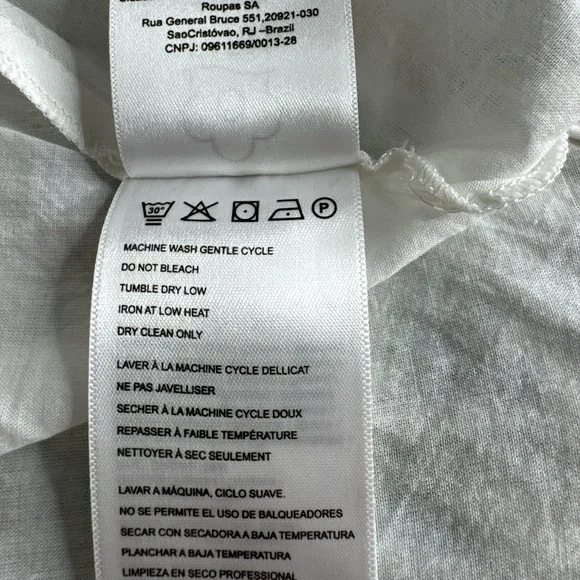 FARM RIO Sweet Bloom Bouquet Off-White Mini Dress, Size M. - Picture 7 of 10